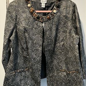 Chico’s beaded blazer